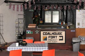 Coalhouse fort tearooms